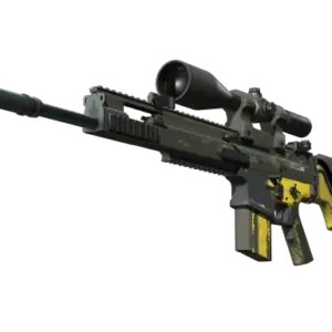StatTrak™ SCAR-20 | Jungle Slipstream (Battle-Scarred)