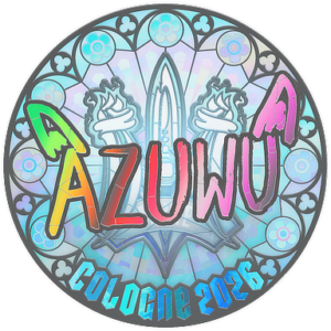 Sticker | AZUWU (Holo) | Cologne 2026