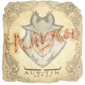 Sticker | Heavygod | Austin 2025