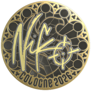 Sticker | NiKo (Gold) | Cologne 2026