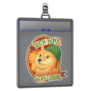 Sticker Slab | Bomb Doge