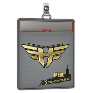 Sticker Slab | Heroic (Gold) | Stockholm 2021