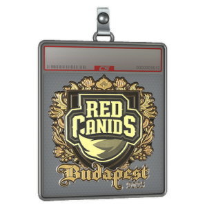 Sticker Slab | RED Canids (Gold) | Budapest 2025