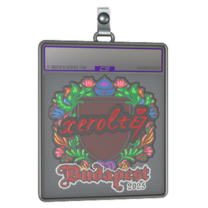 Sticker Slab | xerolte (Embroidered) | Budapest 2025