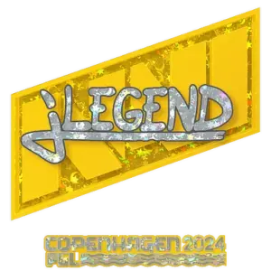 Sticker | jL (Glitter) | Copenhagen 2024