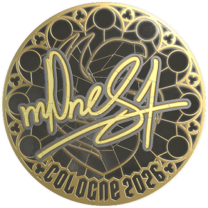 Sticker | m0NESY (Gold) | Cologne 2026