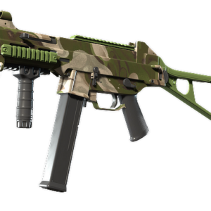 UMP-45 | Green Swirl (Minimal Wear)