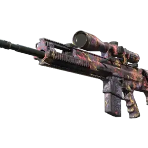 StatTrak™ SCAR-20 | Poultrygeist (Well-Worn)